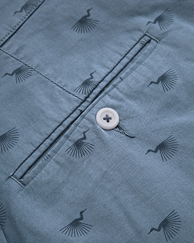 Brava Fabrics korte broek Japanese Sky shorts_KOKOTOKO duurzame kleding