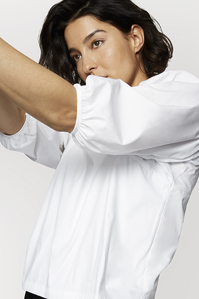 Charliemary Vivienne blouse White _ KOKOTOKO duurzame kleding Groningen