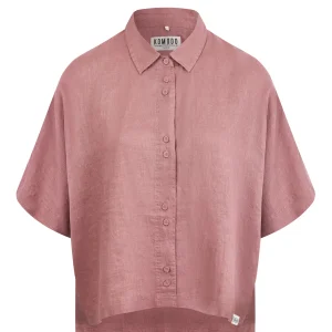 Komodo Kimono Linnen shirt Dusty pink f3 eerlijk winkelen fairtrade sustainable shoppen Groningen KOKOTOKO