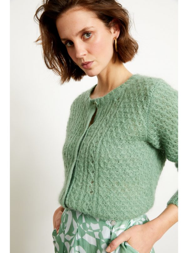 Ekyog Gilet Deanamo Tilleul f1 eerlijk winkelen fairtrade sustainable shoppen Groningen KOKOTOKO