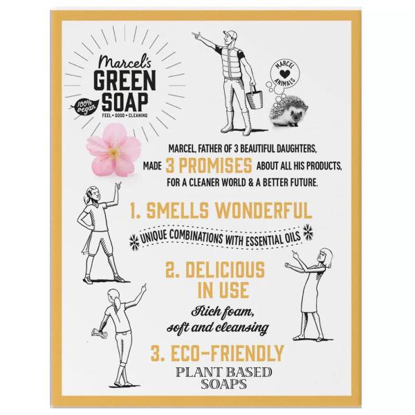 Marcel's Green Soap - Shampoo Bar - Vanilla & Cherry Blossom - Afbeelding 3