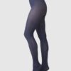Swedish Stockings - Alma Rib Tights 70d - Navy - Afbeelding 2