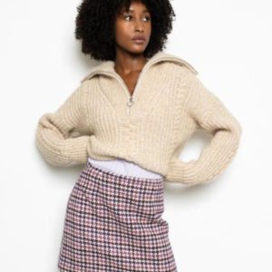 Elements of Freedom - Pepper Rok - Check Beige/Purple