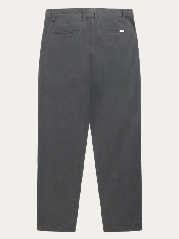 KnowledgeCotton Apparel - Chuck Flannel Chino Pants - Gray Pinstripe - Afbeelding 4