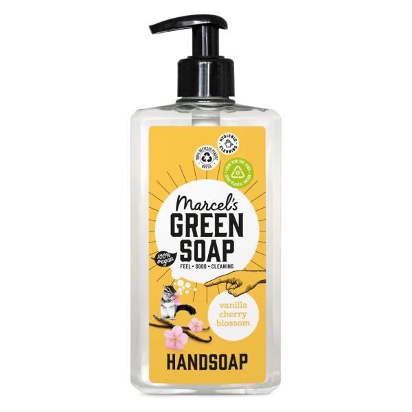 Marcel's Green Soap - Handzeep - Vanilla & Cherry Blossom (500ml)