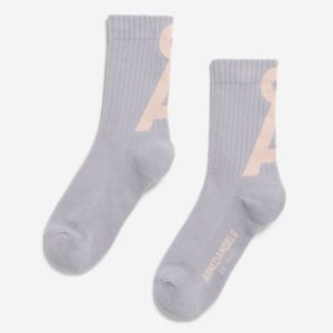 Armedangels - Saamus Short Sokken - Misty Morning/Rosalilly