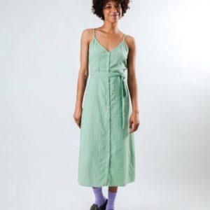 Brava Fabrics - Bubble Strap Dress - Light Green
