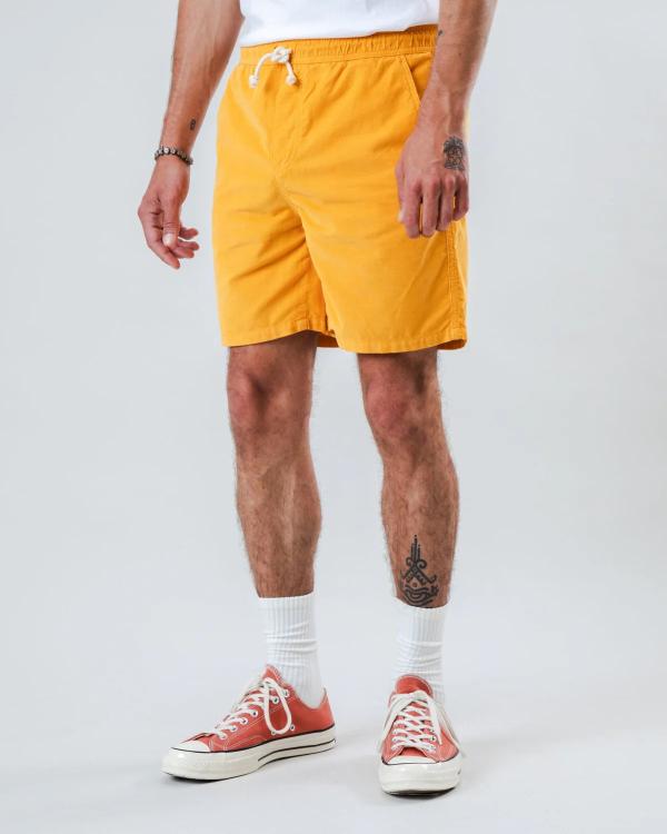 Brava Fabrics - Baby Cord Short - Yellow