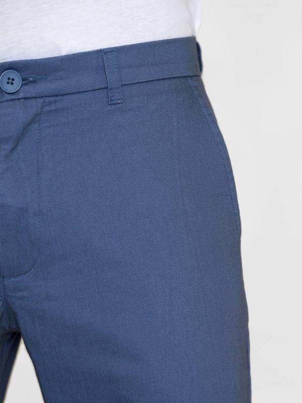 KnowledgeCotton Apparel - Chuck Regular Chino - Vintage Indigo - Afbeelding 3