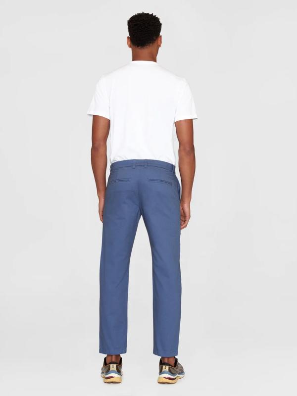 KnowledgeCotton Apparel - Chuck Regular Chino - Vintage Indigo - Afbeelding 2