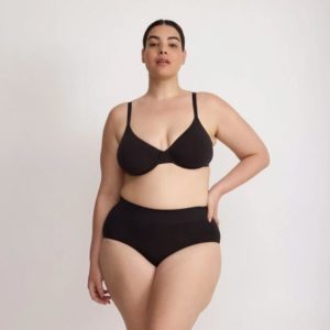 Organic Basics - Core Unlined Demi Bra - Black