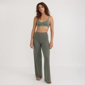 Organic Basics - Core Straight Leg Pants - Seaweed