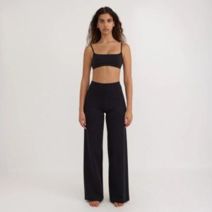 Organic Basics - Core Straight Leg Pants - Black