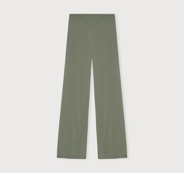Organic Basics - Core Straight Leg Pants - Seaweed - Afbeelding 3
