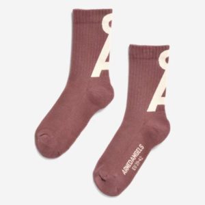 Armedangels - Saamus Short - Dark Berry/Pale Peach