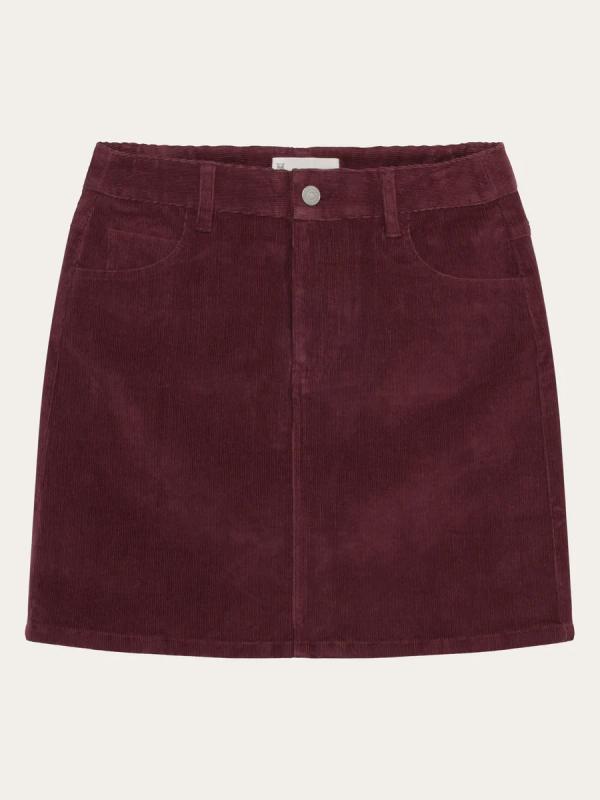 KnowledgeCotton Apparel - Organic Cotton Corduroy Skirt - Fig