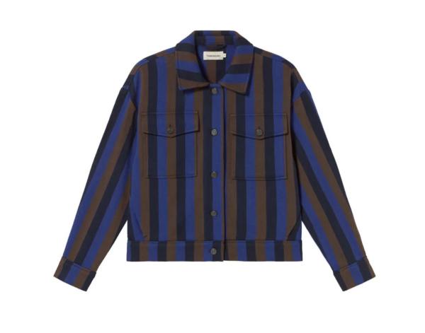 Thinking Mu - Totemham Blanket Frans Jacket - Blauw - Afbeelding 5