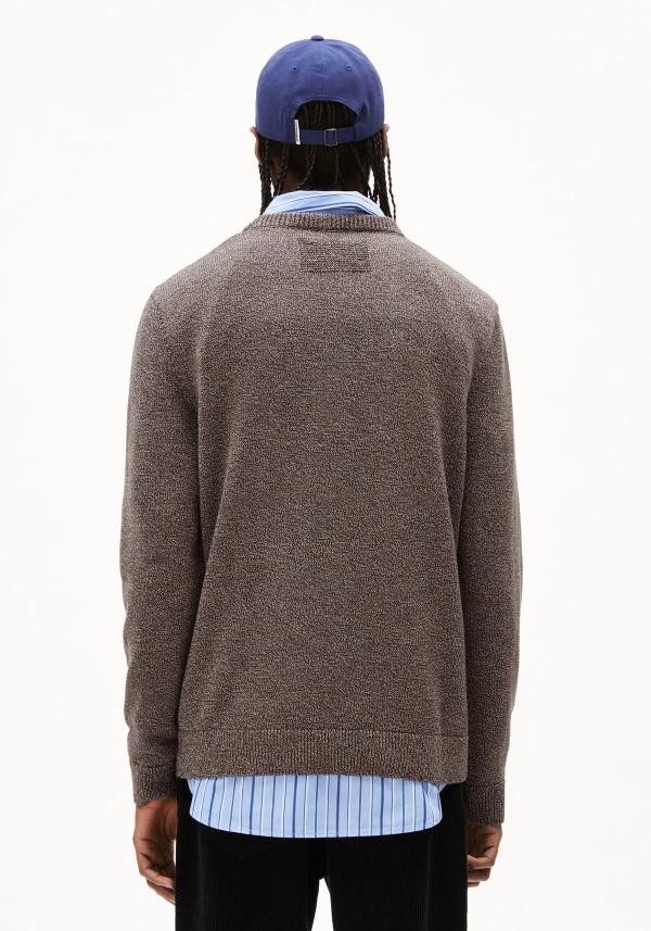 Armedangels - Alvaario - Steel Melange steel light oak-tree - Afbeelding 2