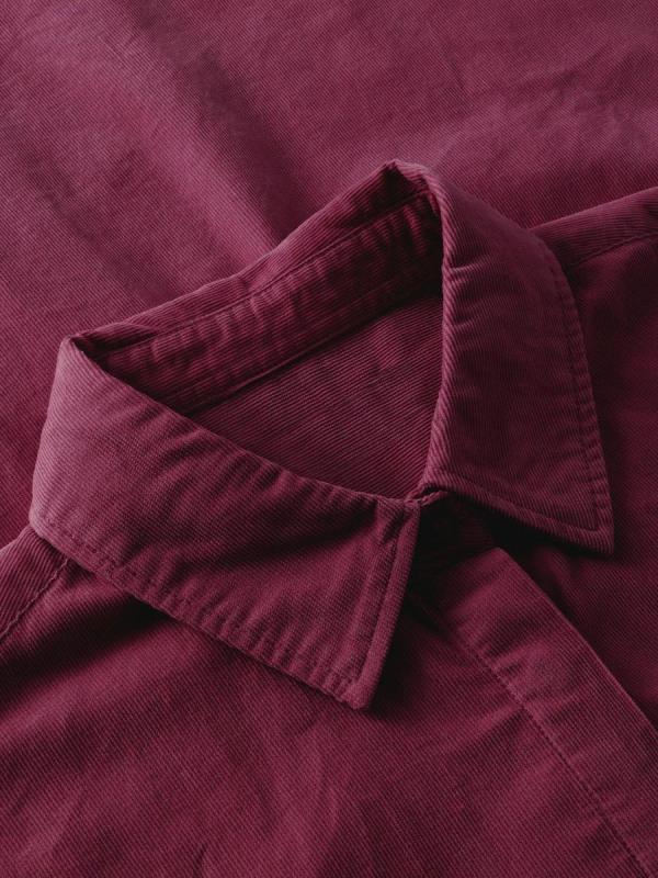 KnowledgeCotton Apparel - Organic Cotton Corduroy Shirt - Fig - Afbeelding 3