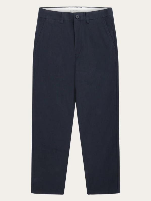 KnowledgeCotton Apparel - Organic Cotton Chuck Flannel Pants - Night Sky - Afbeelding 3