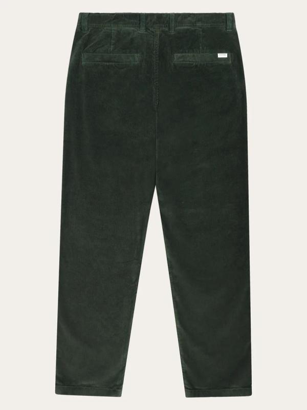 KnowledgeCotton Apparel - Chuck Regular Corduroy Chino - Forrest Night - Afbeelding 2