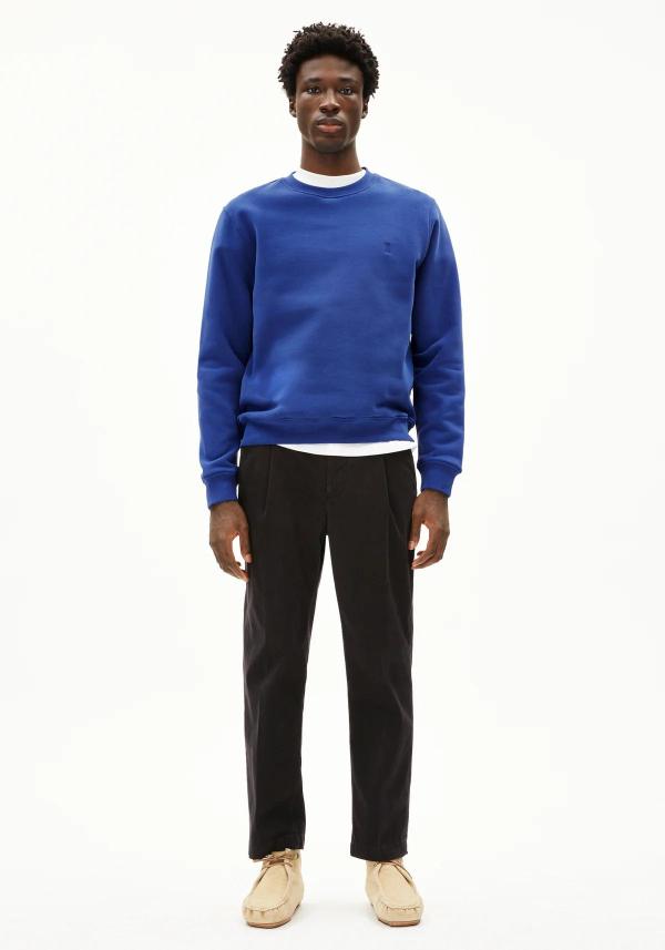 Armedangels - Baaro Fleece Comfort Sweatshirt - Dark Wave - Afbeelding 5