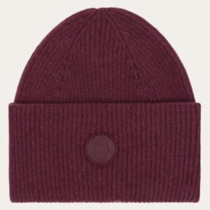 KnowledgeCotton Apparel - Wool Badge Beanie - Fig