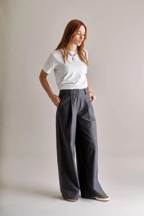 Komodo - Sofia Trousers - Grey - Afbeelding 2