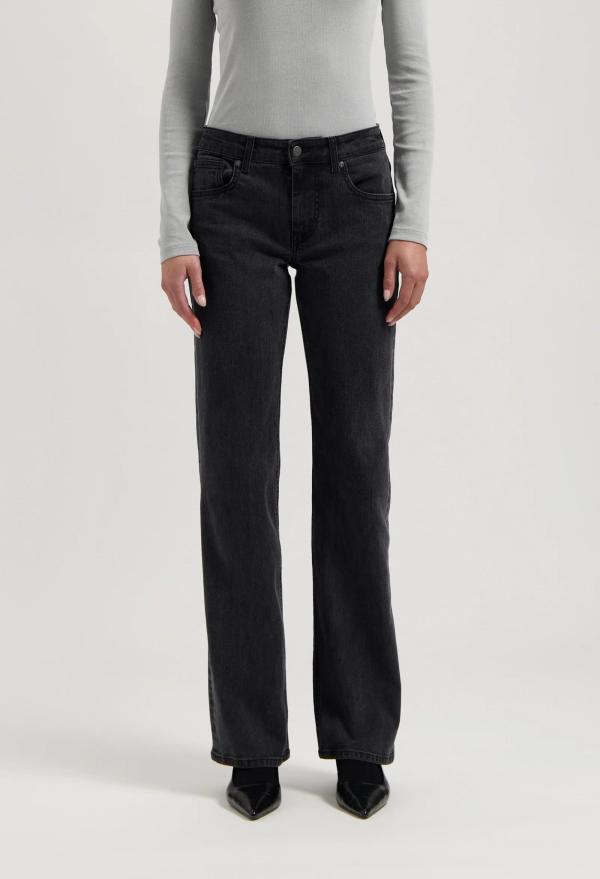 MUD Jeans - Carry Mid Straight - Black Vintage - Afbeelding 5