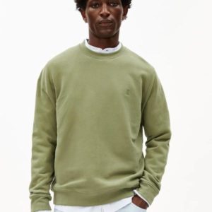 Armedangels - Baaro Loop Sweatshirt -Fatigue Green