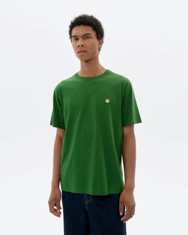 Thinking MU - Sol Contrast Tee - Dill