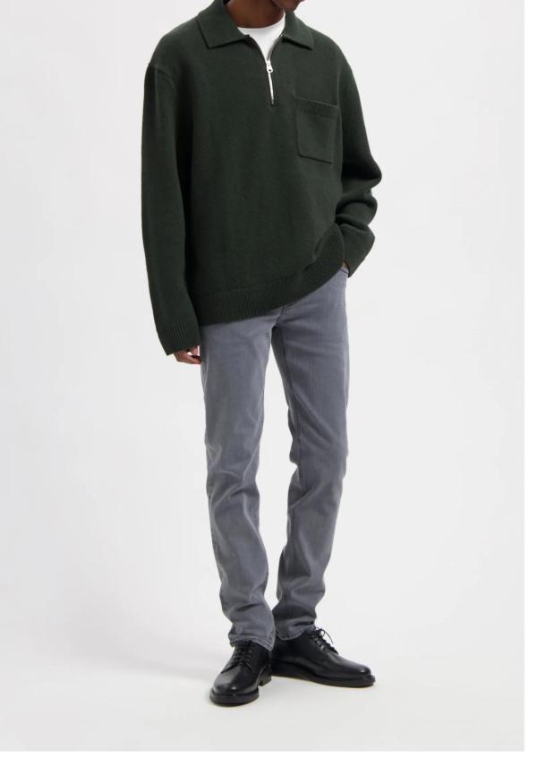 MUD Jeans - Dunn Low Tapered - Light Grey - Afbeelding 4