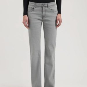 MUD Jeans - Carry Mid Straight - Light Grey