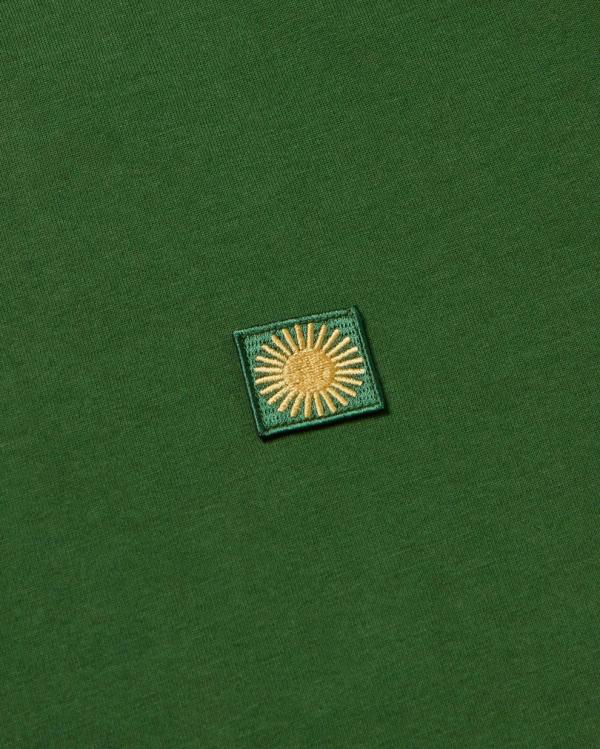 Thinking MU - Sol Contrast Tee - Dill - Afbeelding 7