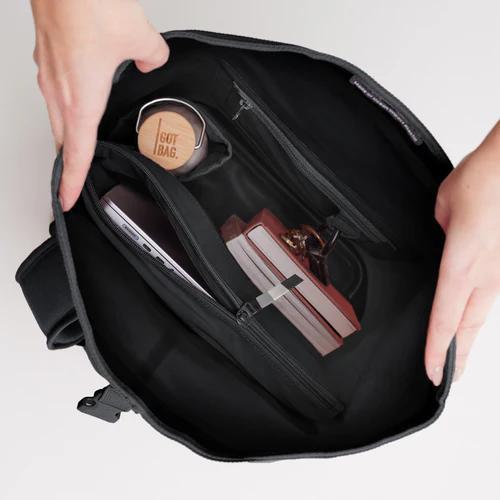 GOT BAG - RollTop Lite 2.0 - Monochrome Black - Afbeelding 4