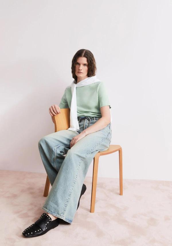 Armedangels - Lualaa T-shirt - Foam - Afbeelding 4