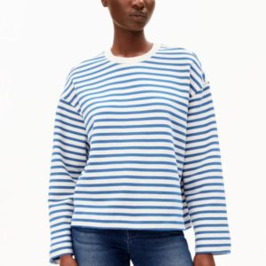 Armedangels - Frankaa Maarlen Stripe -Undyed/Dark Morning