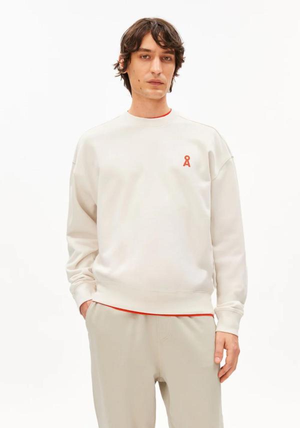 Armedangels - Bike Sweatshirt - Pure (GMT Dye)