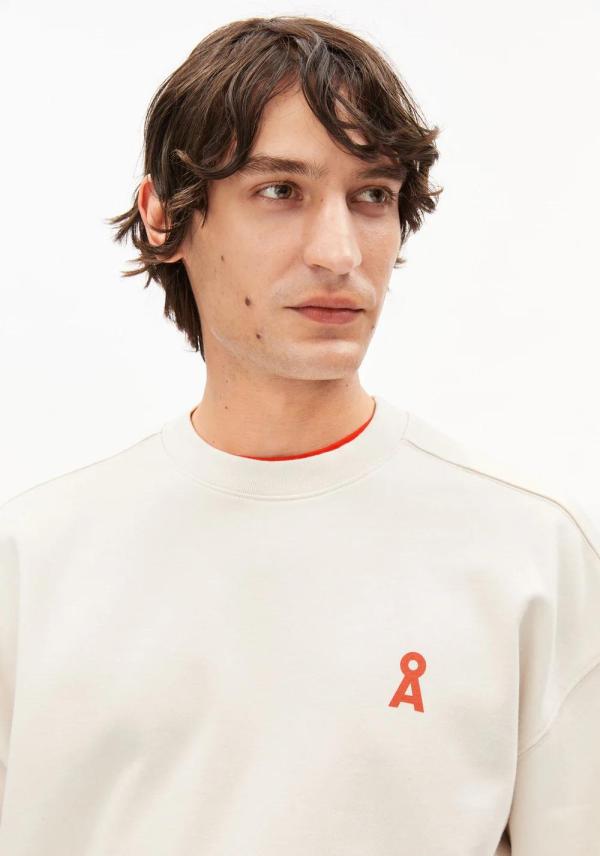 Armedangels - Bike Sweatshirt - Pure (GMT Dye) - Afbeelding 3
