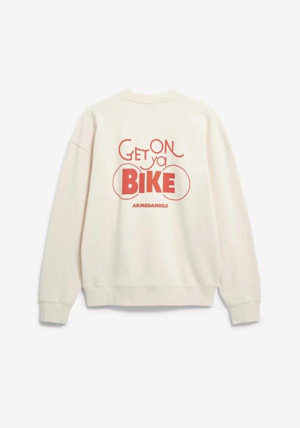 Armedangels - Bike Sweatshirt - Pure (GMT Dye) - Afbeelding 6