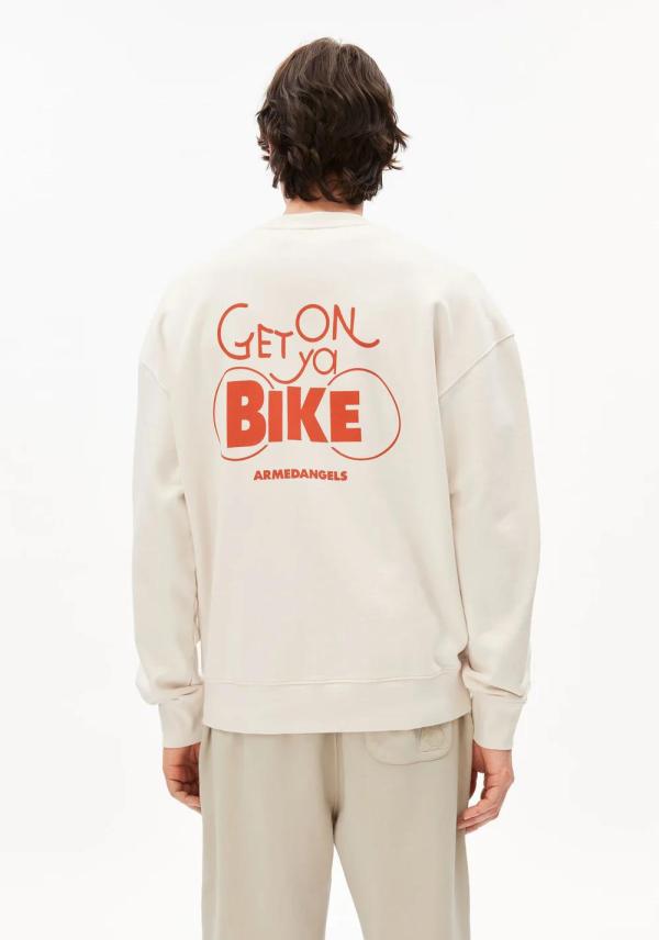 Armedangels - Bike Sweatshirt - Pure (GMT Dye) - Afbeelding 2