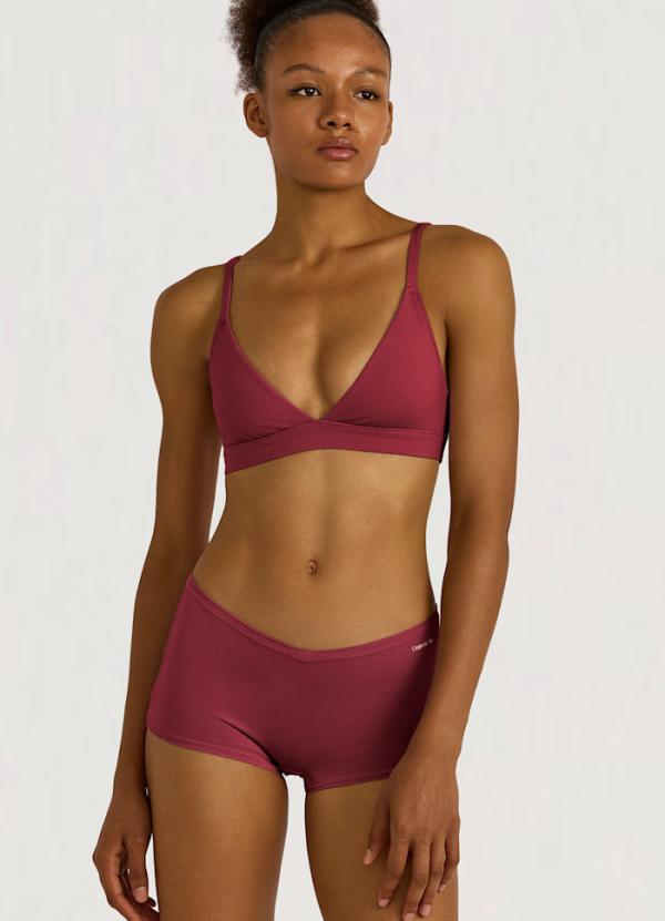 Organic Basics - Flex Shorty - Cranberry
