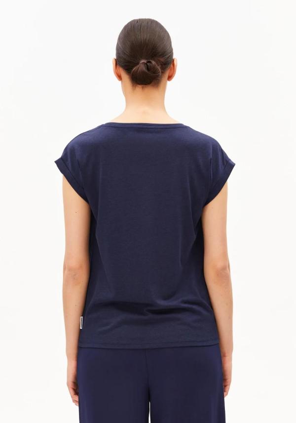 Armedangels - Jilaana T-shirt - Tinted Navy - Afbeelding 3