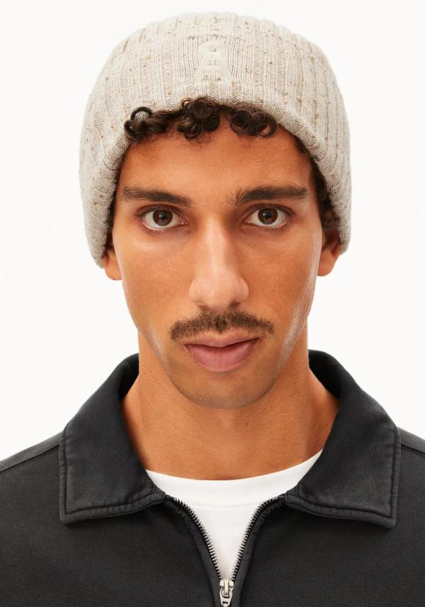 Armedangels - Tweed Knit Hat - Sandstone Tweed