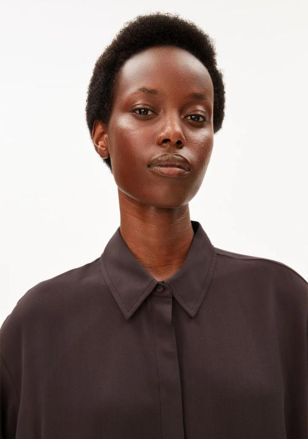 Armedangels - Larisaana Blouse - Claystone - Afbeelding 2