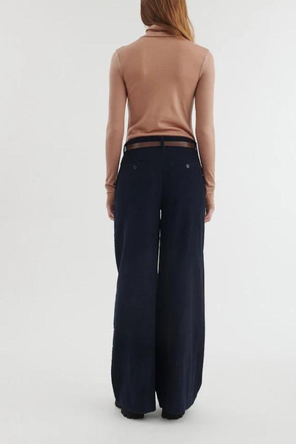 Basic Apparel - Millu Corduroy Pants - India Ink - Afbeelding 3