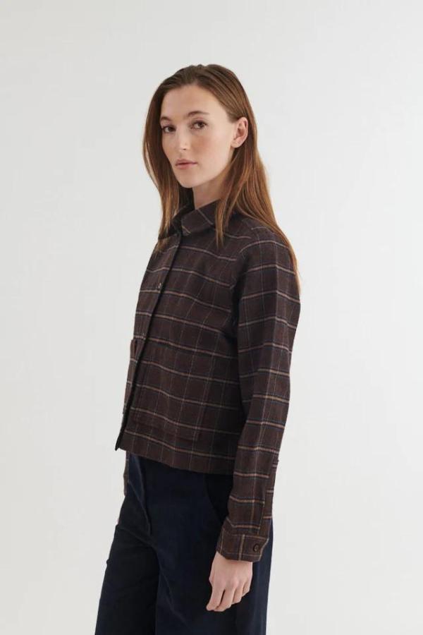 Basic Apparel - Misa Shirt - Chicory Coffee