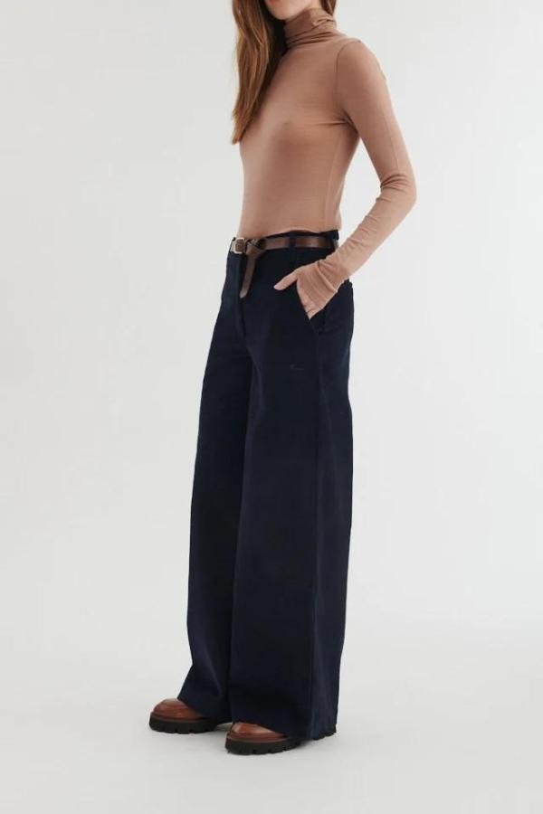 Basic Apparel - Millu Corduroy Pants - India Ink