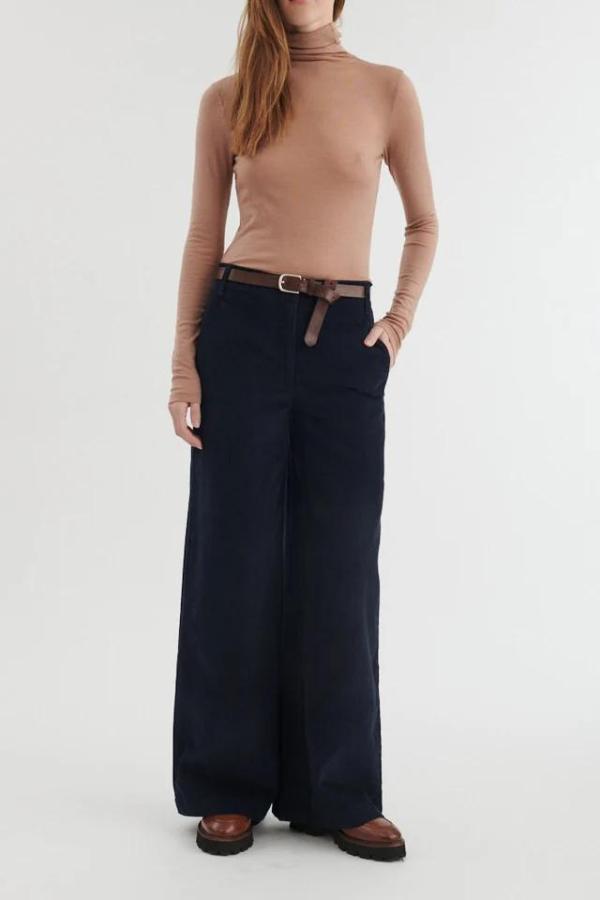 Basic Apparel - Millu Corduroy Pants - India Ink - Afbeelding 2