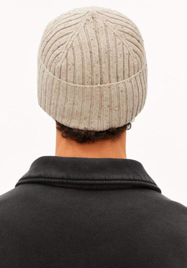 Armedangels - Tweed Knit Hat - Sandstone Tweed - Afbeelding 2
